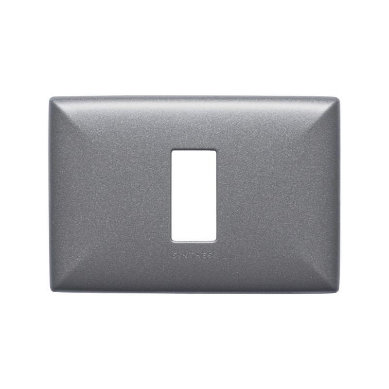 Placa Simple Plastica Grafito S17 Sinthesi