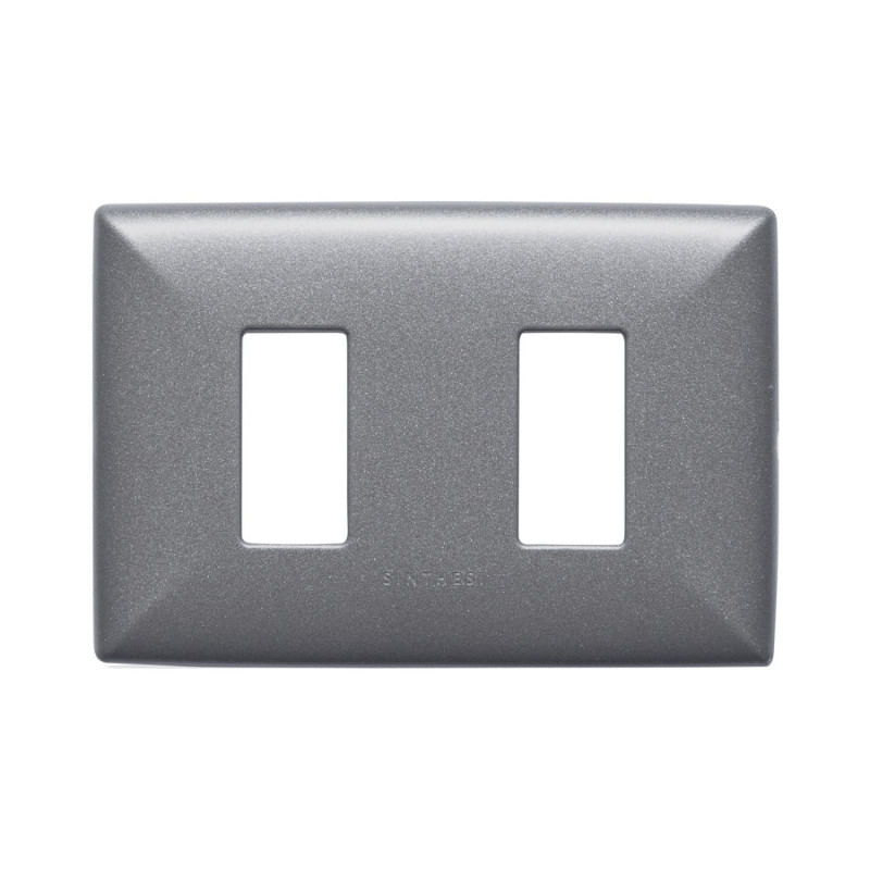 Placa Doble Plastica Grafito S17 Sinthesi