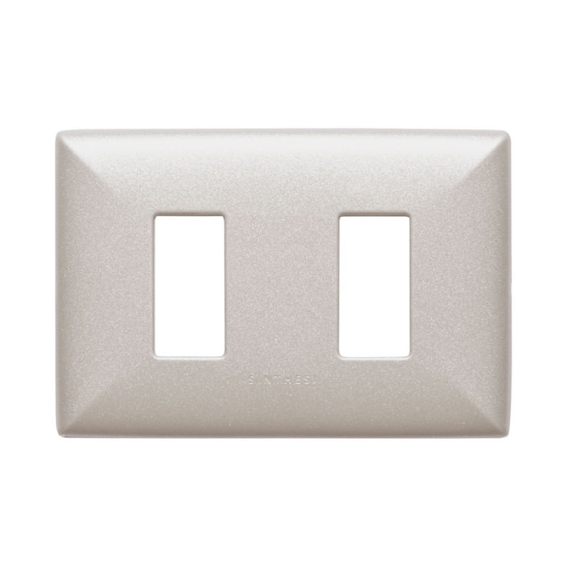 Placa Doble Plastica Champagne S17 Sinthesi