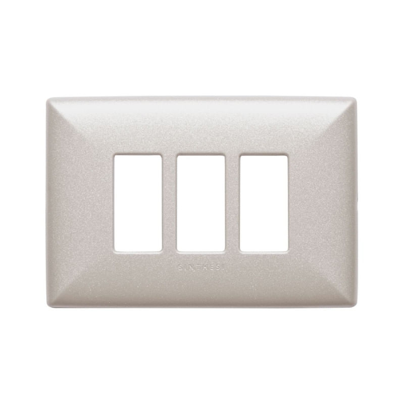 Placa Triple Plastica Champagne S17 Sinthesi