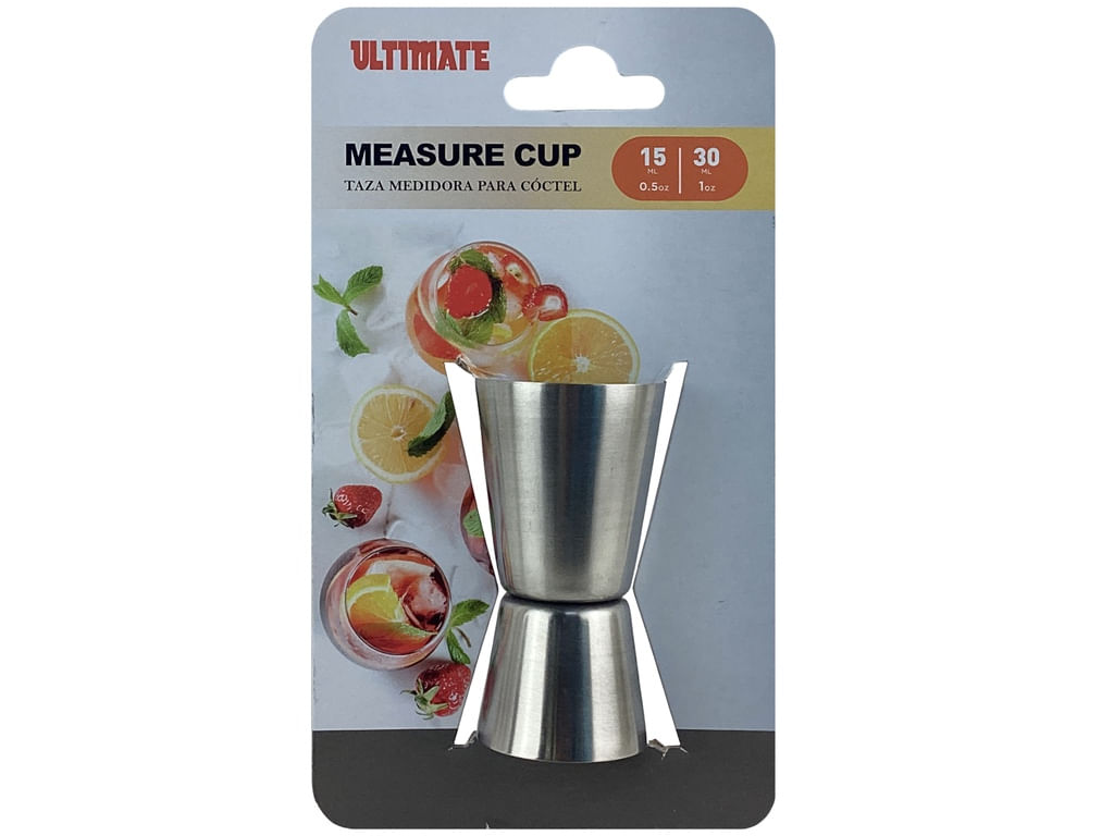 Vaso Medidor Doble Acero Inoxidable Jigger Ultimate