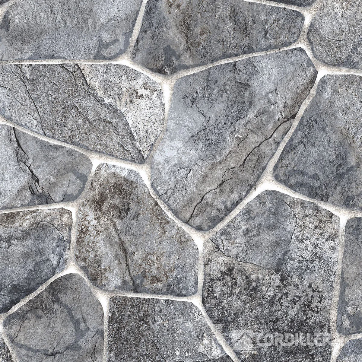 Ceramica 45.3X45.3 Villarica Gris 2.255M2 X Cj Cordillera