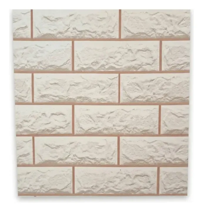 Papel Mural Autoadhesivo Ladrillo Blanco 45X200Cm