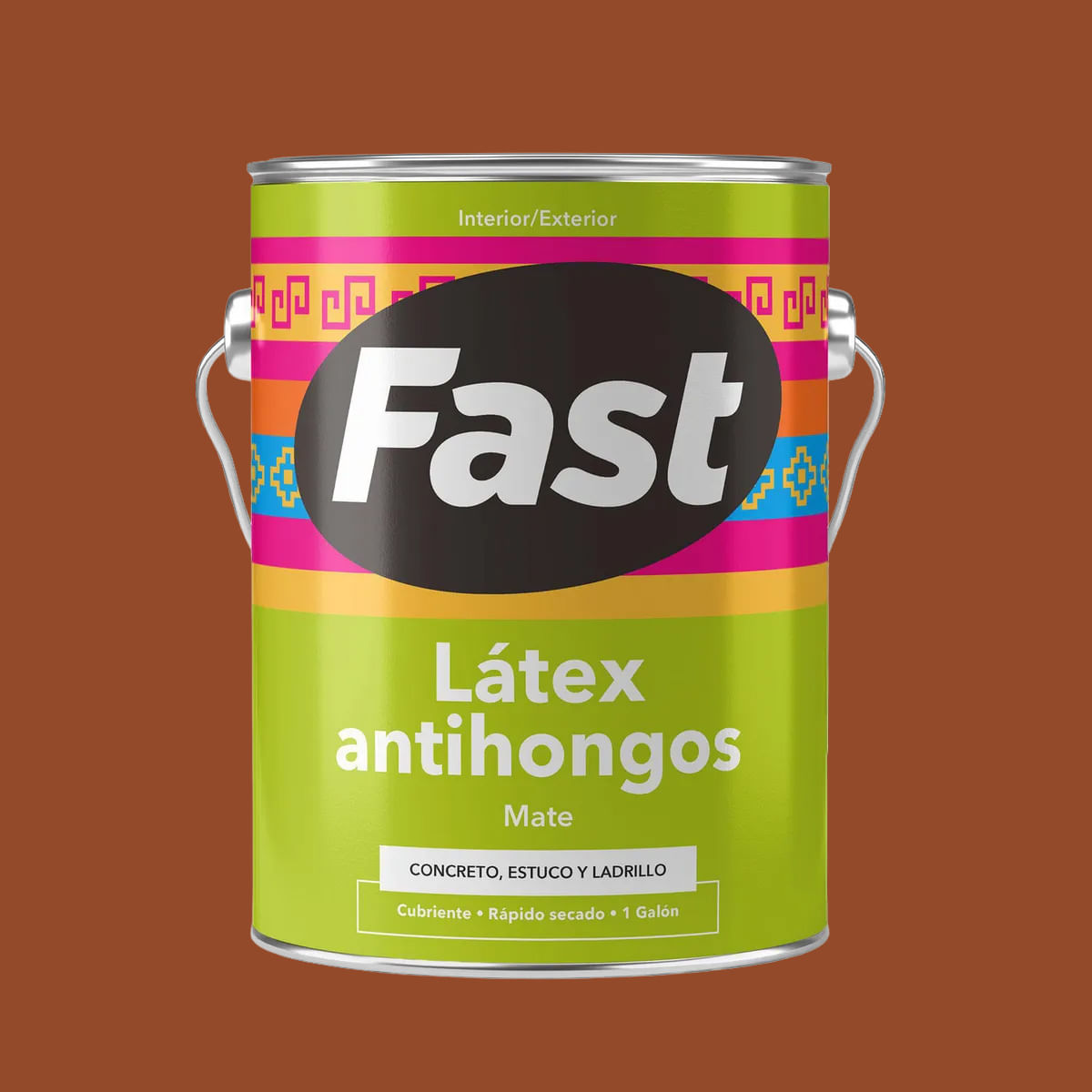 Latex Antihongos 1 Galon Fast Latex Antihongos 1 Galon Cacao Fast
