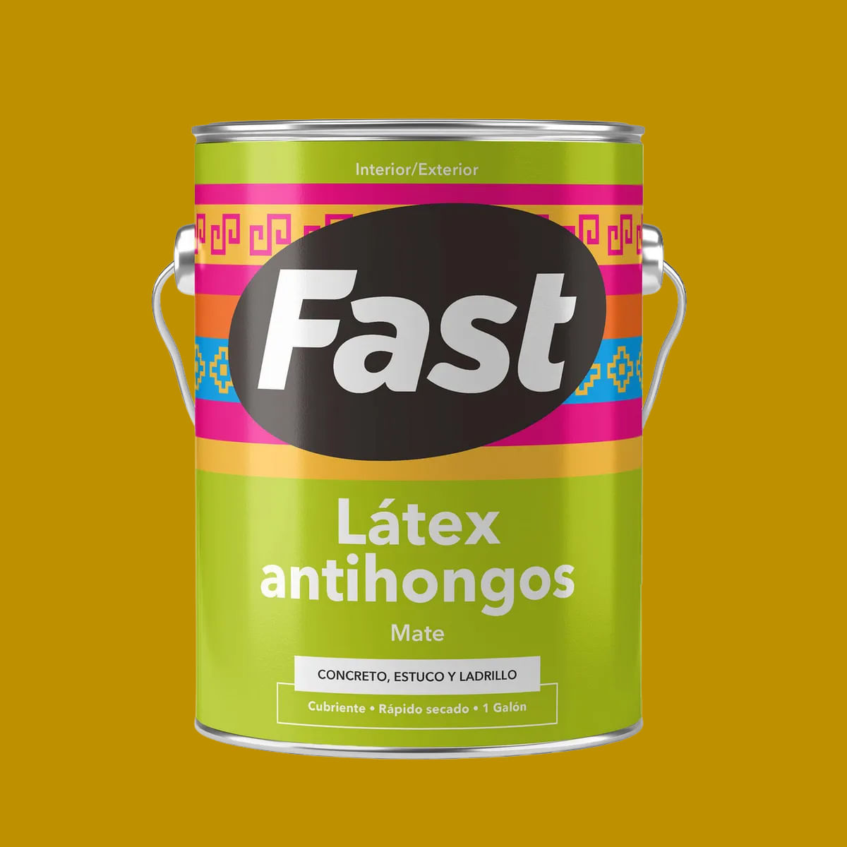 Latex Antihongos 1 Galon Fast Latex Antihongos 1 Galon Ocre Fast
