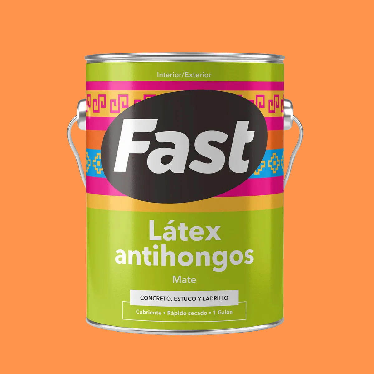Latex Antihongos 1 Galon Fast Latex Antihongos 1 Galon Sandia Fast