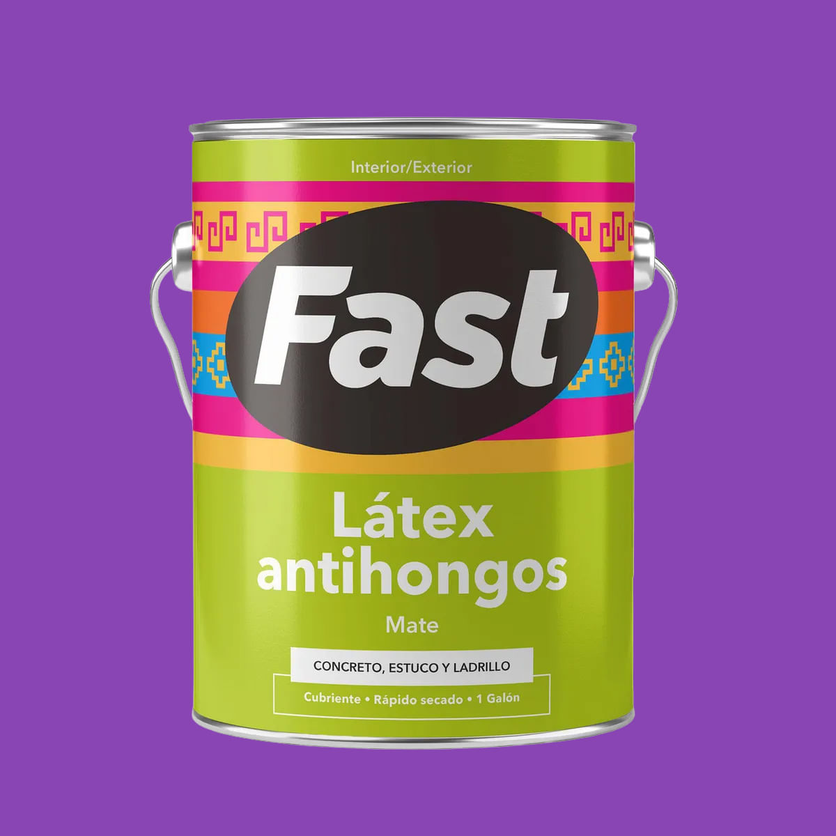 Latex Antihongos 1 Galon Fast Latex Antihongos 1 Galon Purpura Fast