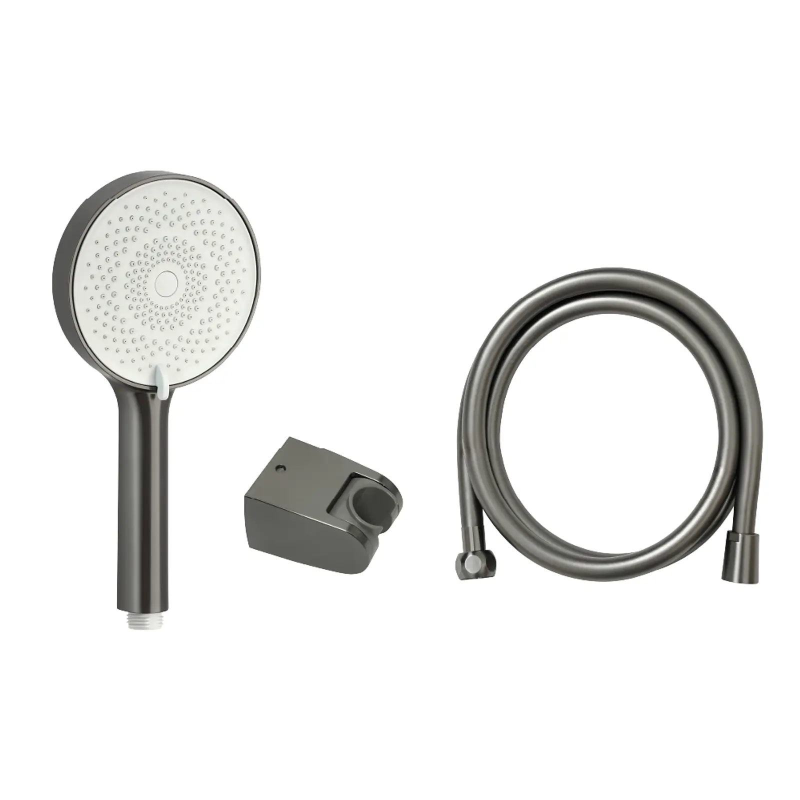 Juego De Ducha Axe Gun Metal Duschy