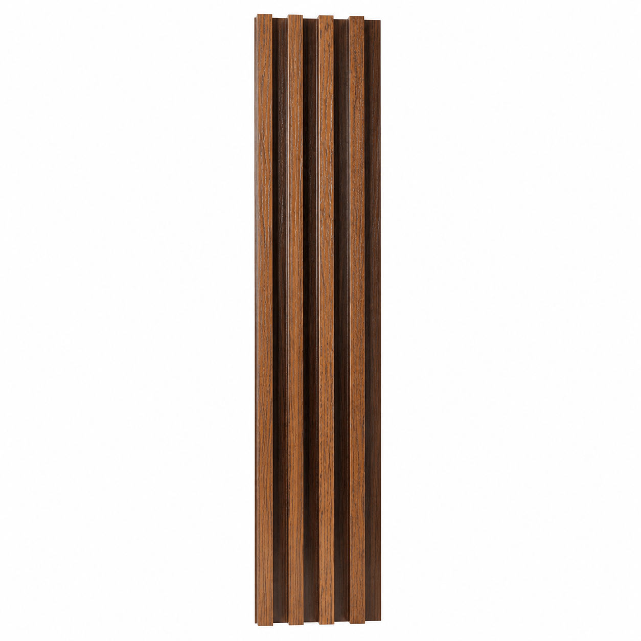 Wall Panel Wpc 2.4x17x240cm Wengue 5.712m2 Caja 14 Unidades Casa Viva