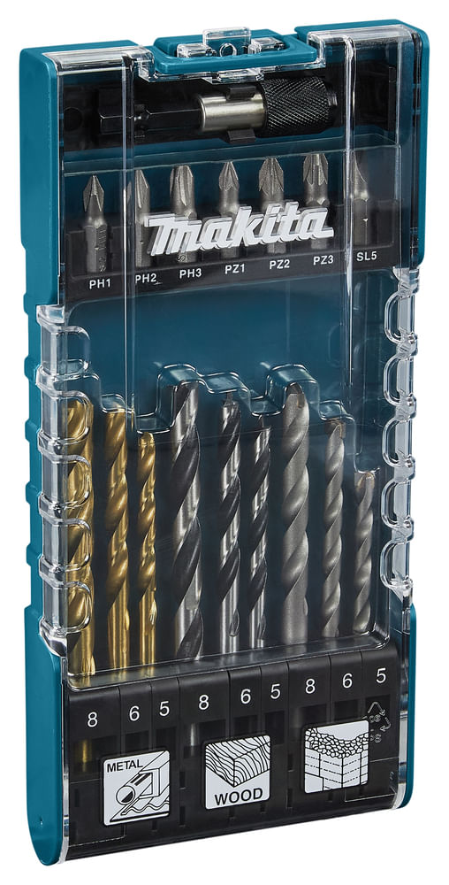 Brocas Y Puntas Set 17 Piezas D-74887 Makita