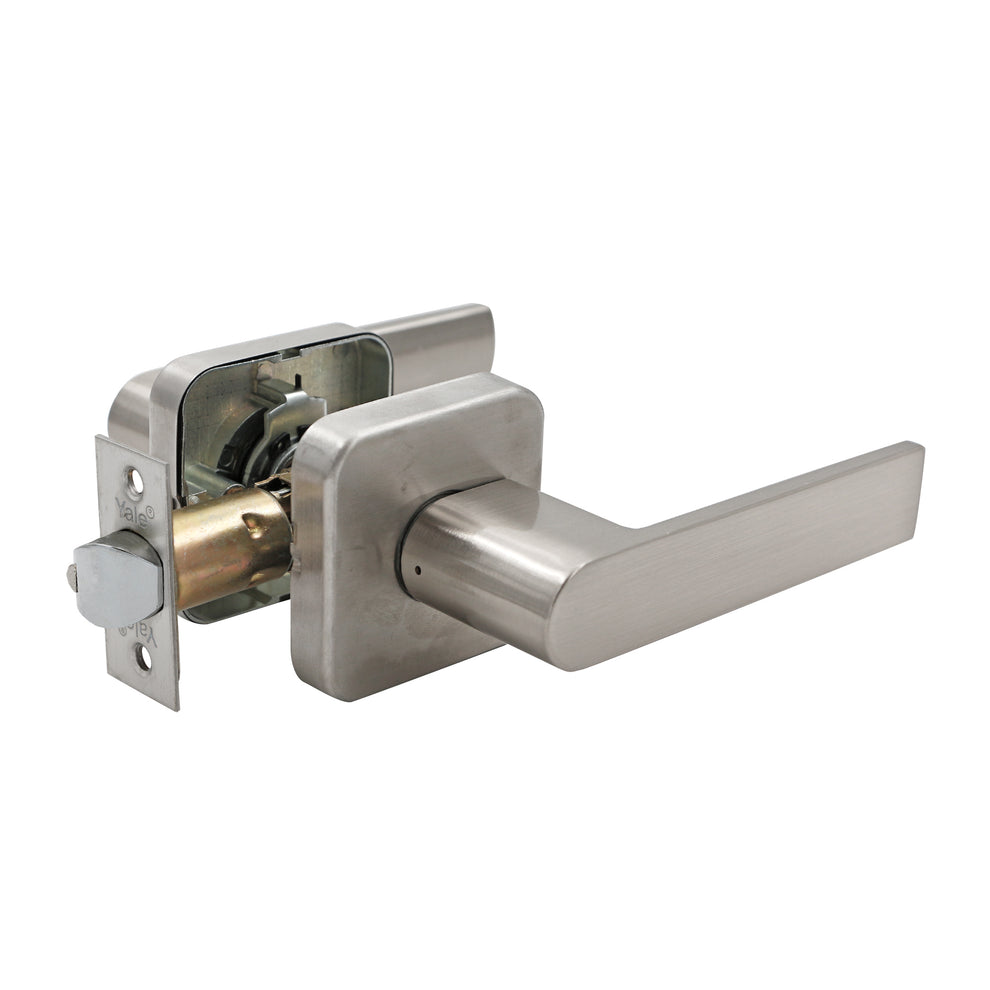 Cerradura Tubular Oficina Dormitorio Niquel Brillante Bari Yale