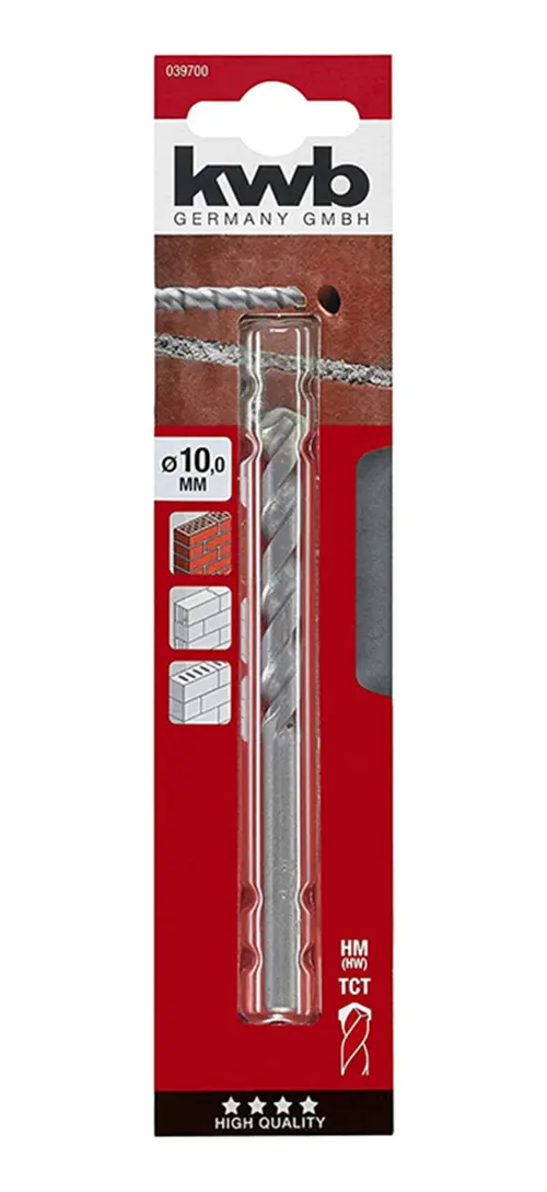 Broca Para Concreto -Piedra 10Mm Kwb