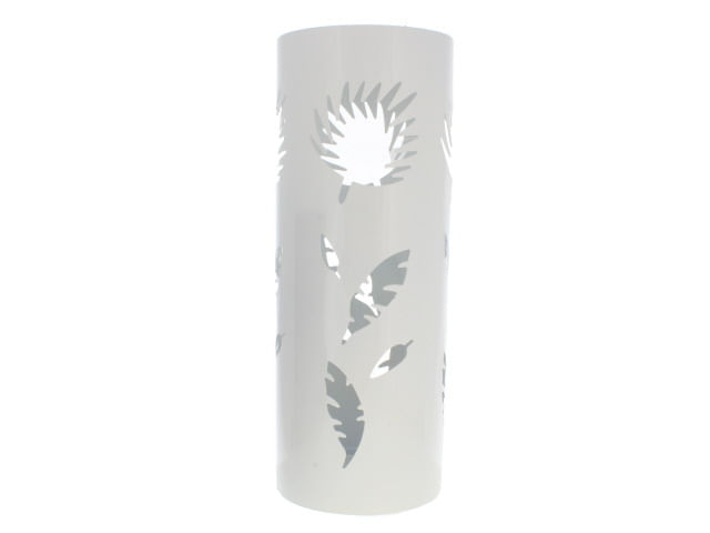 Paraguero 49X19Cm Metalico Blanco Decore