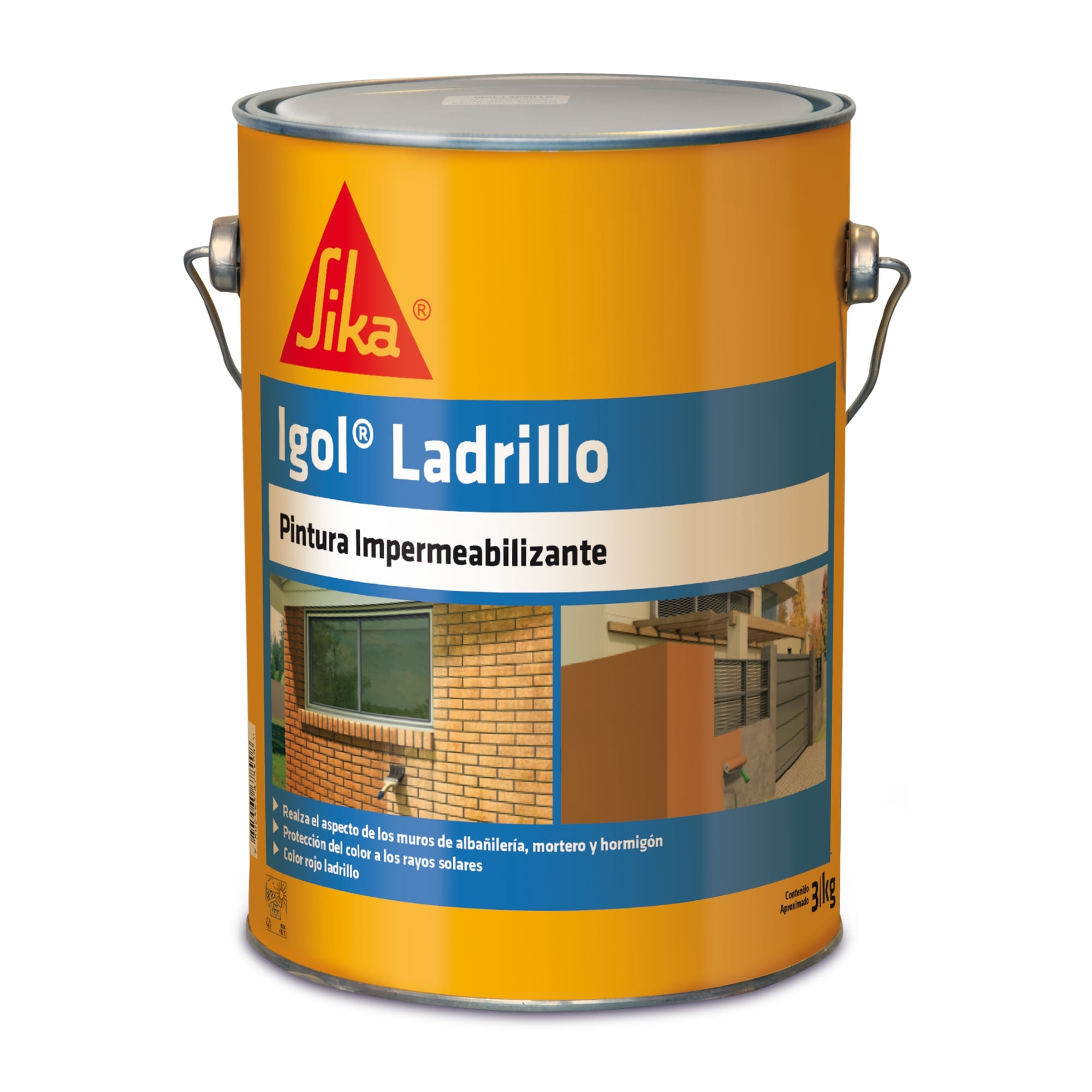 Impermeabilizante 1 Galon Igol Ladrillo Sika.
