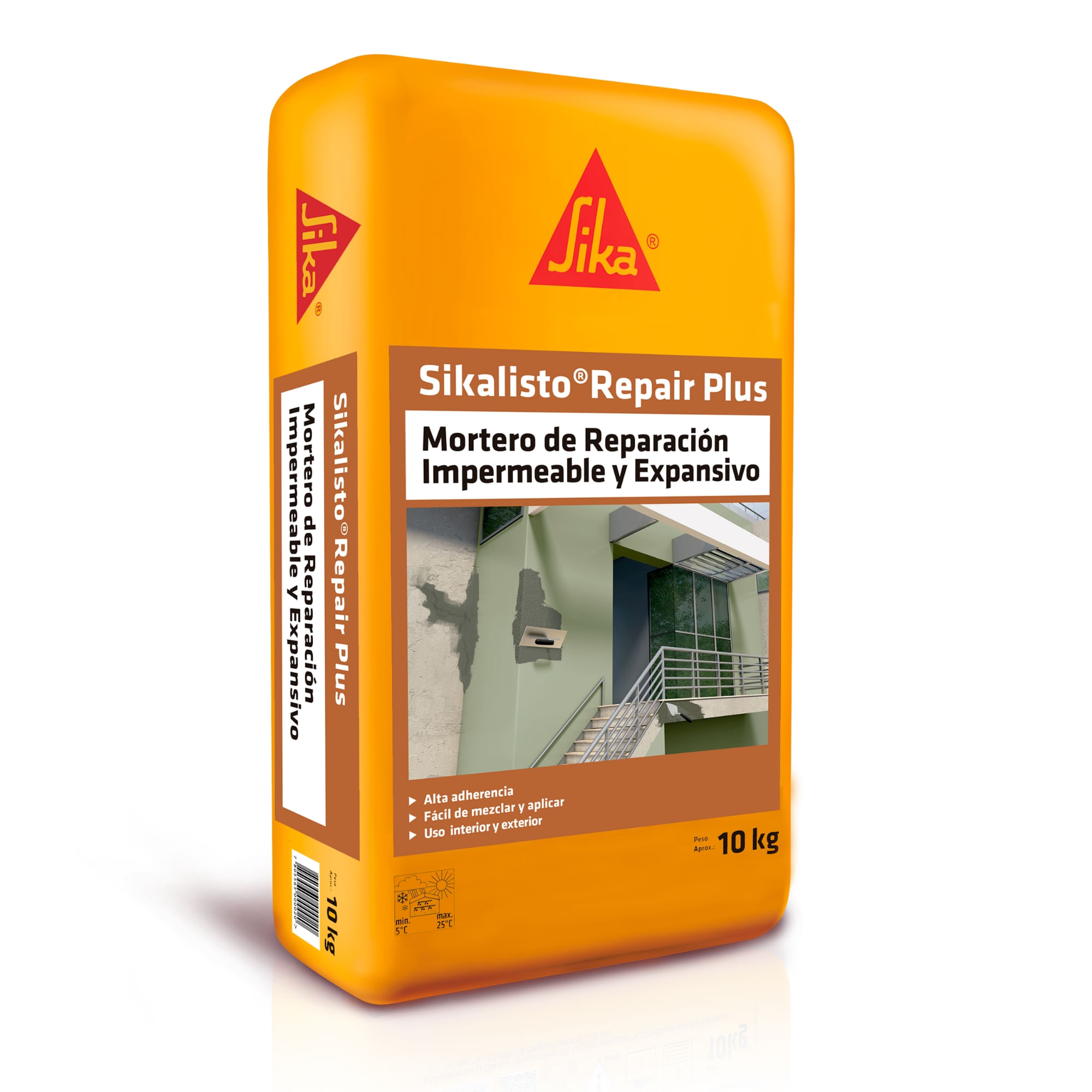 Mortero Para Reparacion 10Kg Sika Listo Repair Plus