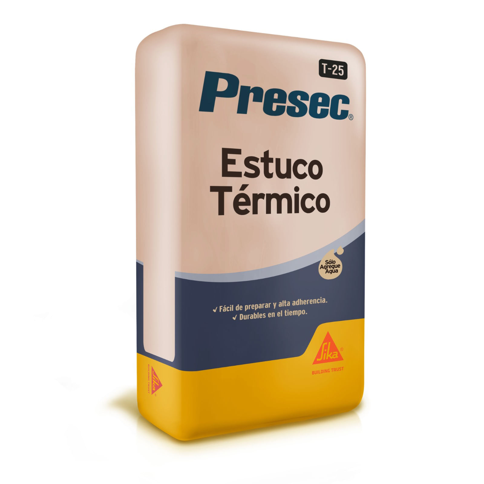 Mortero Estuco Termico T-25Saco 20 Kg Presec