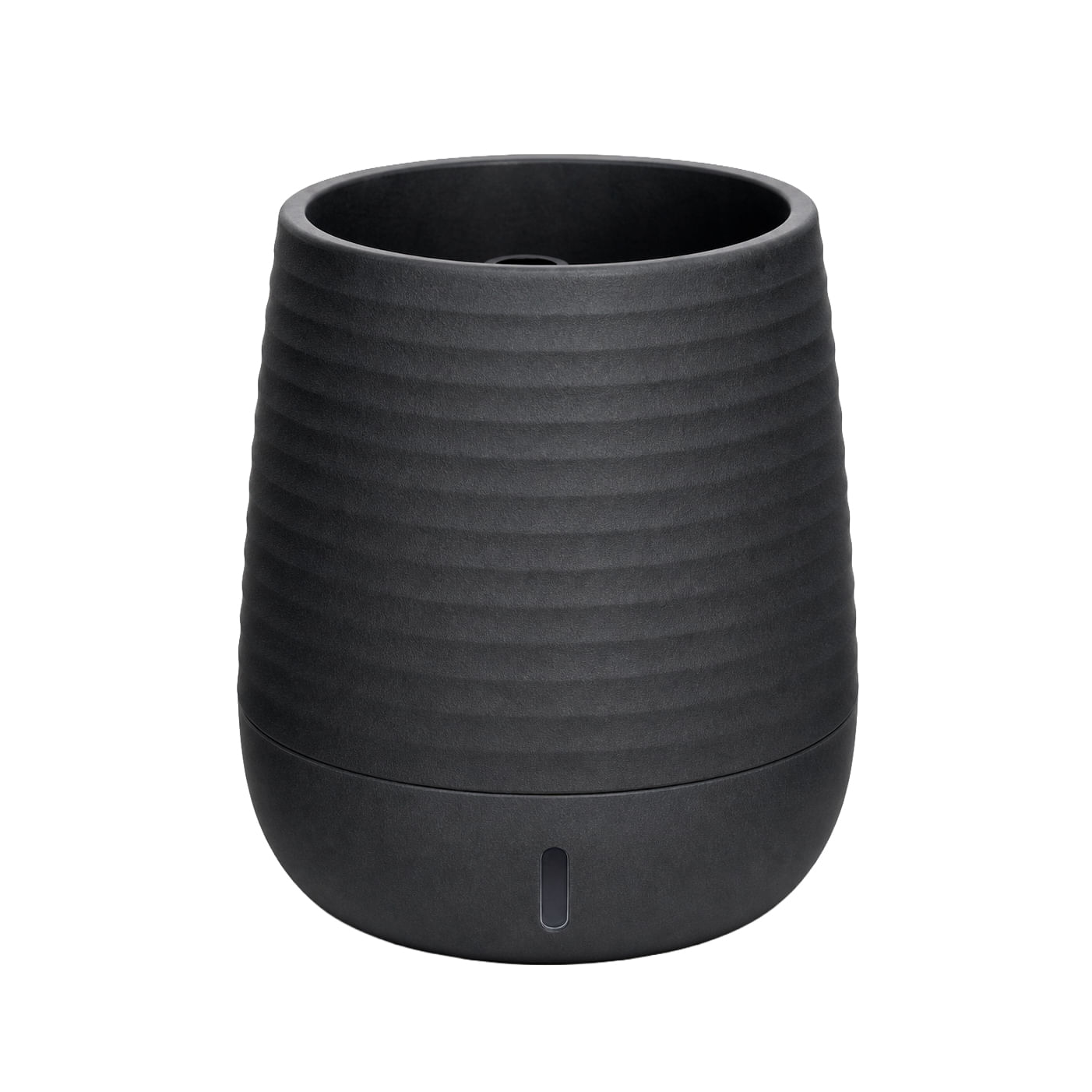 Macetero Cilindrico 23X25Cm Gris Casa Viva
