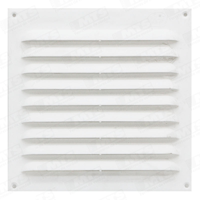 Celosia Ventilacion 15 X 15Cm Pvc Blanco
